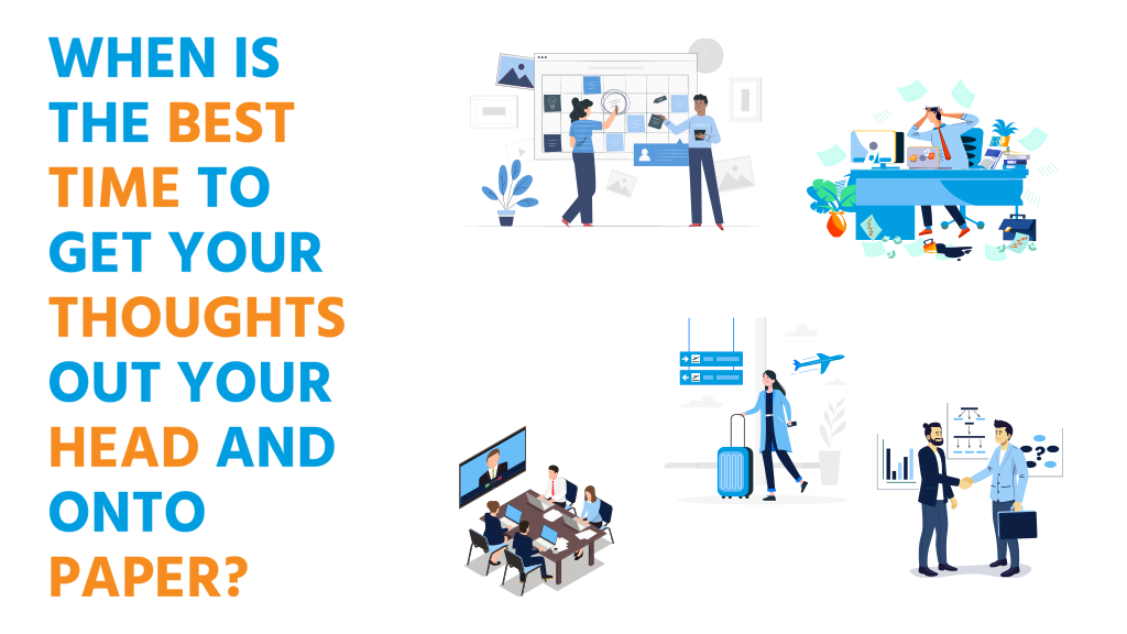 When is the best time to do a brain dump?