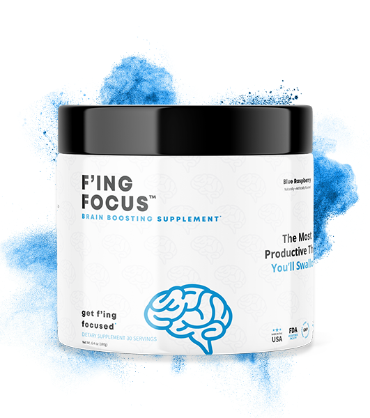 F'ing Focus Nootropic Drinks - Boost Concentration and Energy