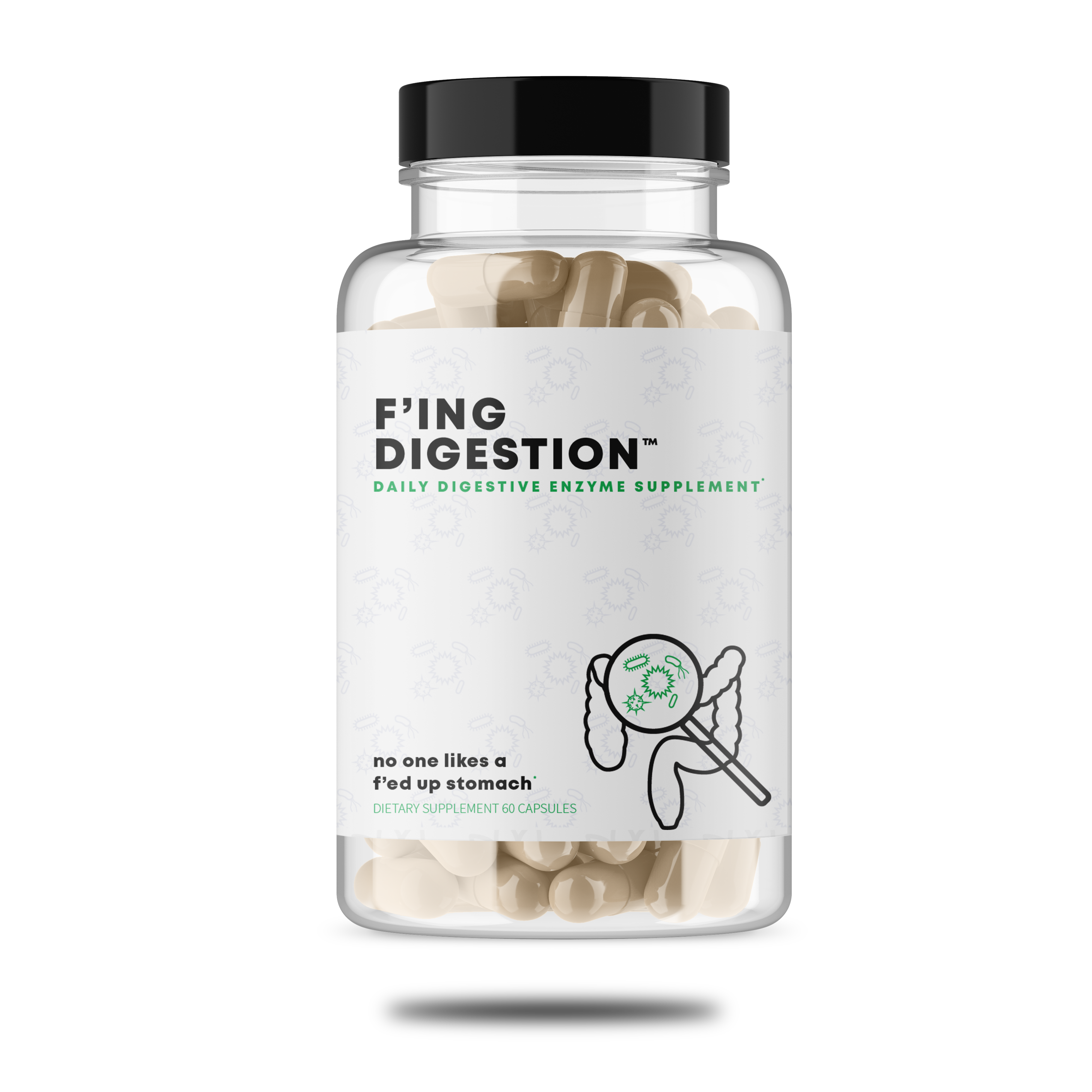 F'ing Digestion - Daily Digestive Enzyme + Probiotic Supplement