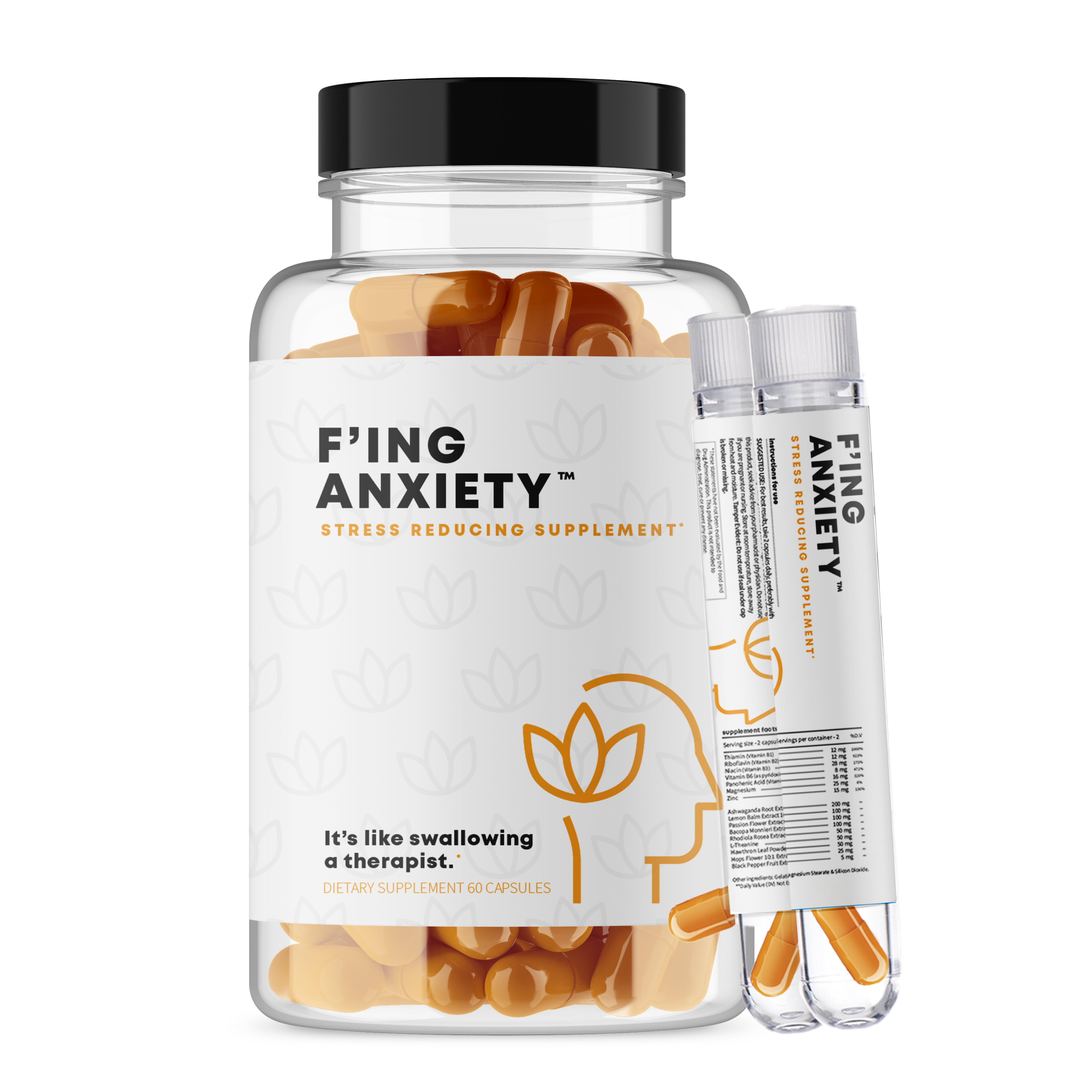Free F'ing Anxiety Stress Relief Supplement Sample