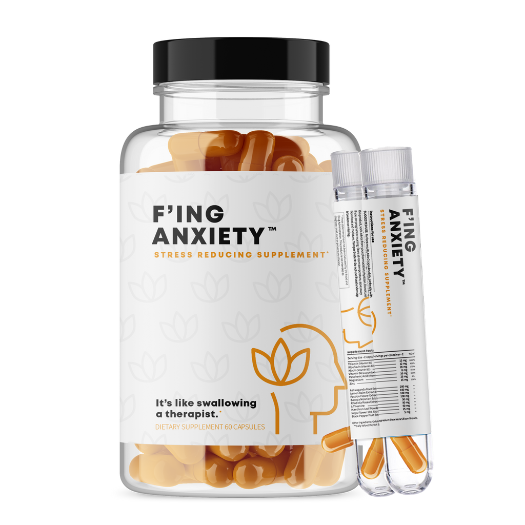 Free F'ing Anxiety Stress Relief Supplement Sample
