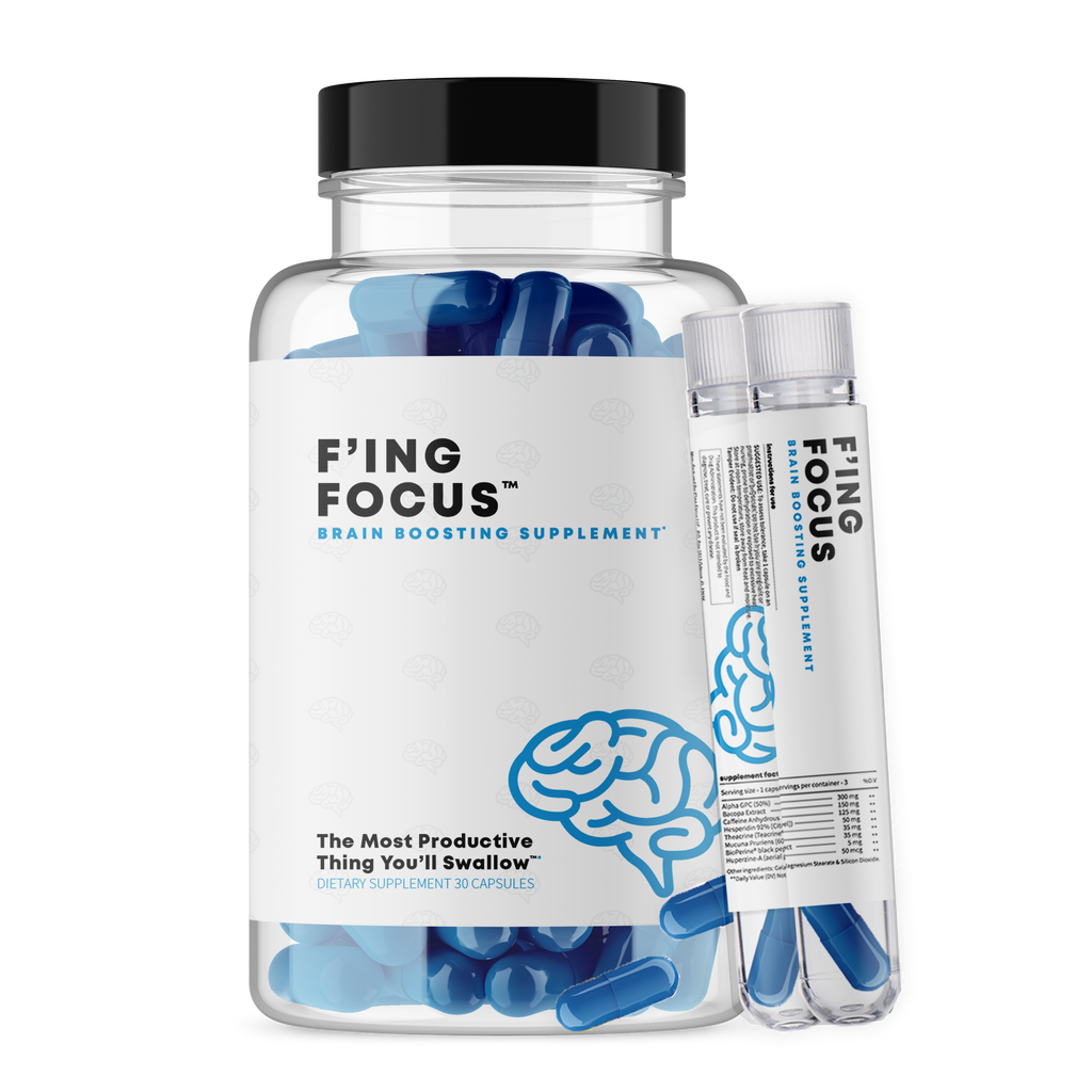 Free F'ing Focus Nootropic Sample | Boost Mental Clarity, Focus & Productivity