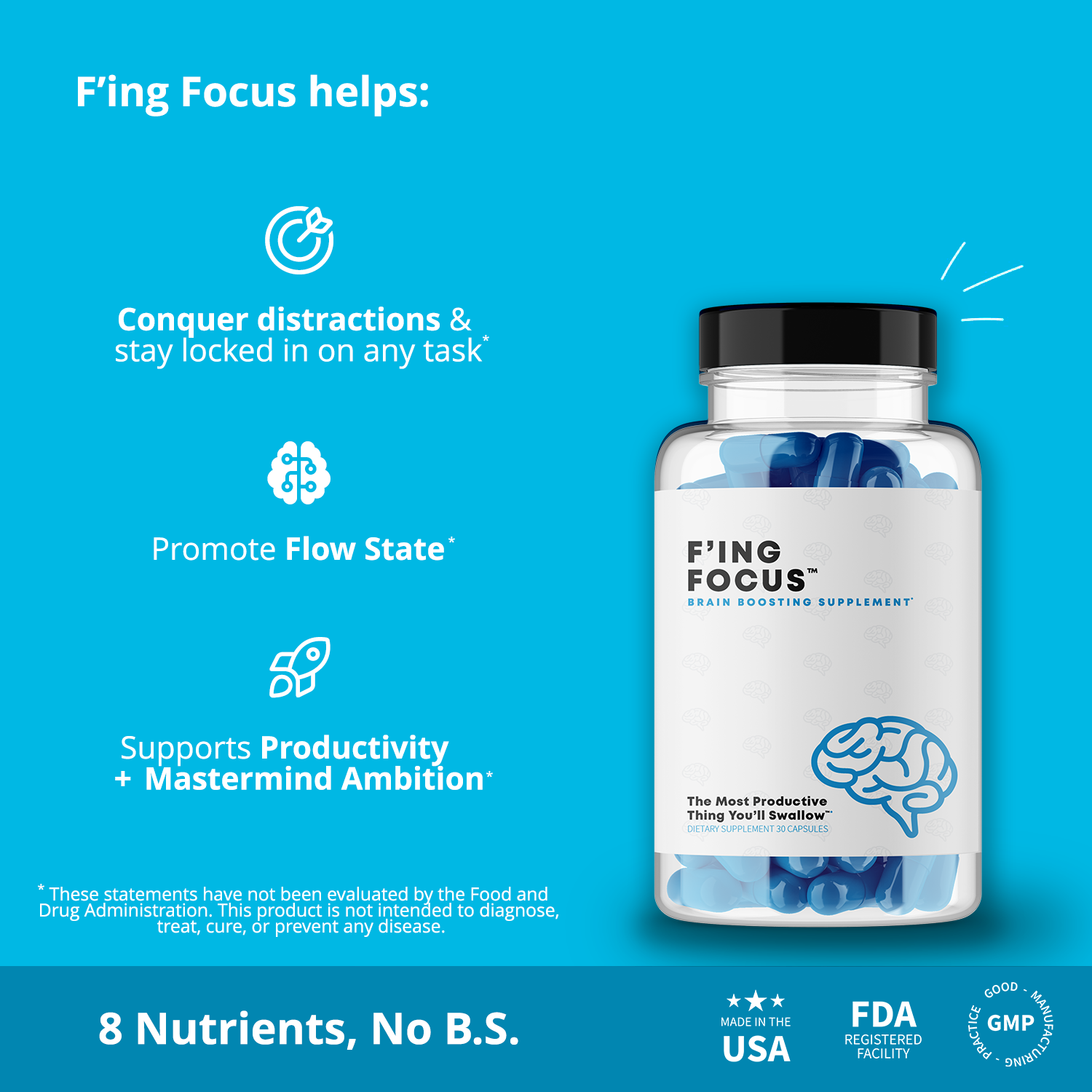 Free Focus Supplement Sample | Boost Mental Clarity, Focus & Productivity