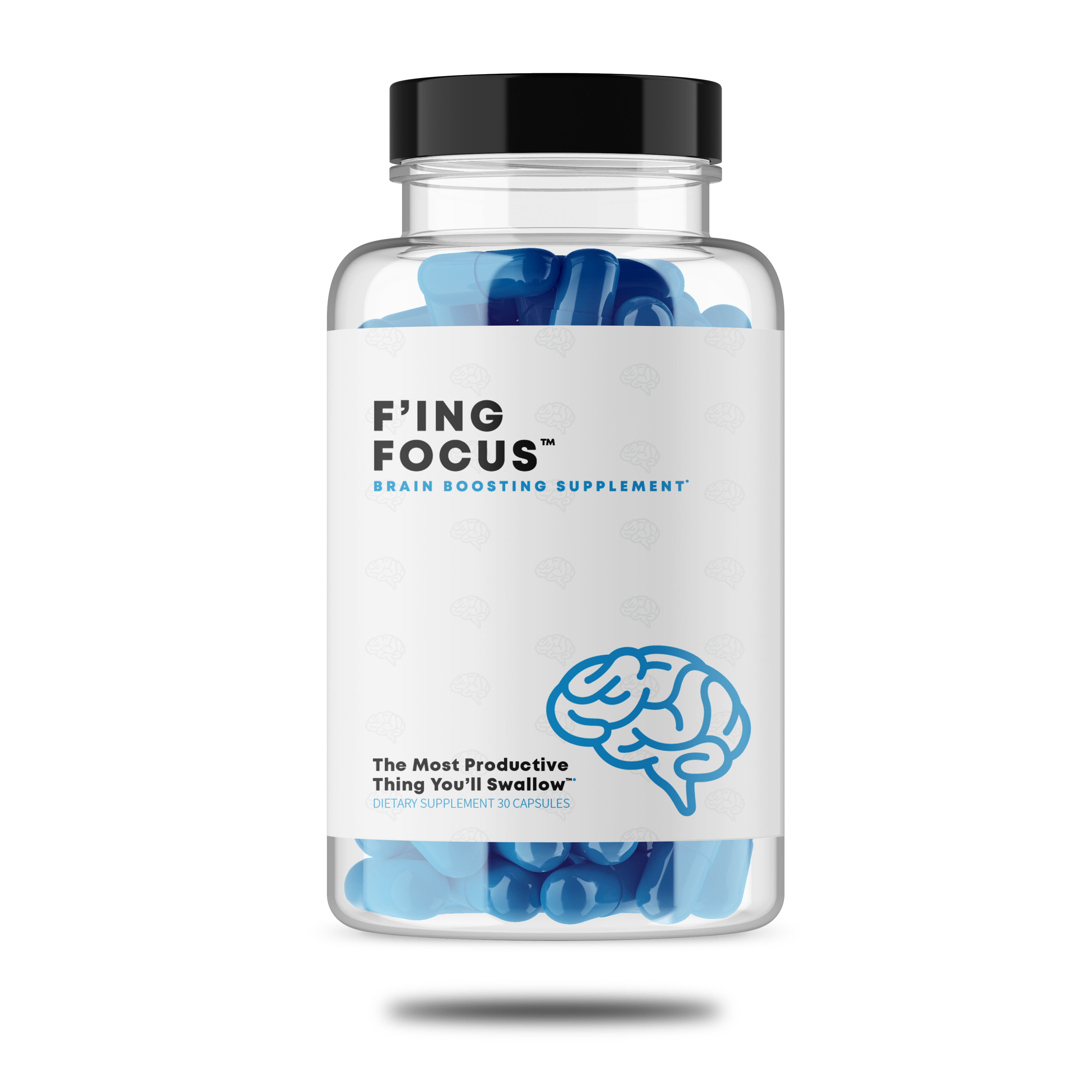 Focus - Best Supplement for Mental Clarity, Focusing & Productivity