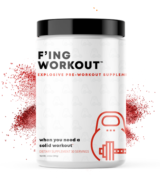 F'ing Nootropic Pre-Workout Supplement - Unleash Your Focus and Power